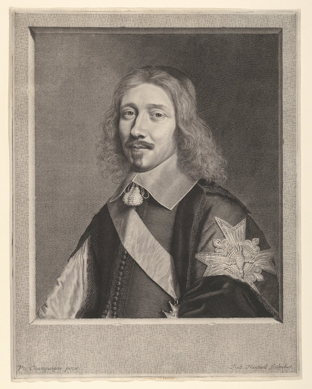 Michel IV Le Tellier Le Chancelier, 1653 door Robert Nanteuil