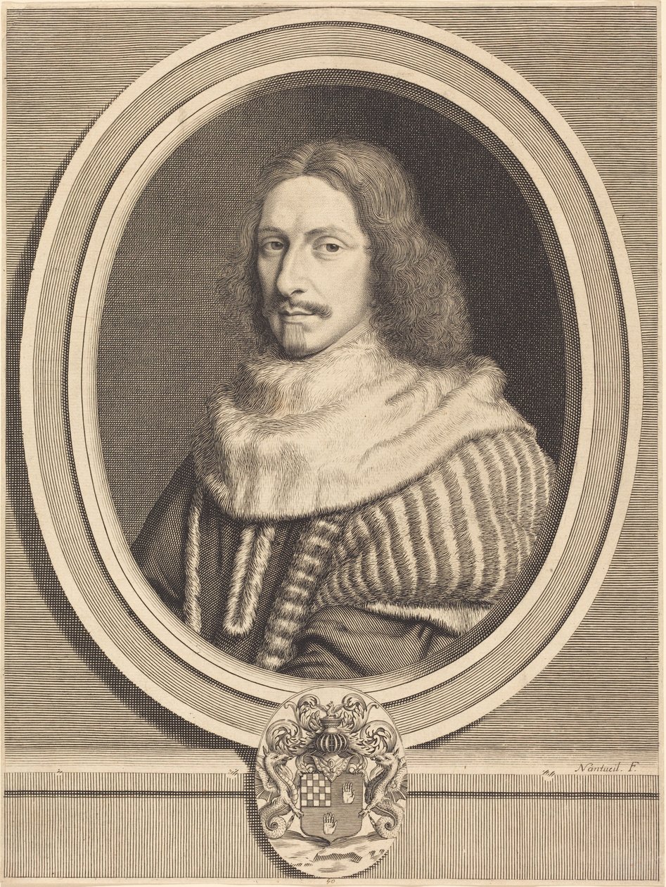Nicholas Potier de Novion door Robert Nanteuil