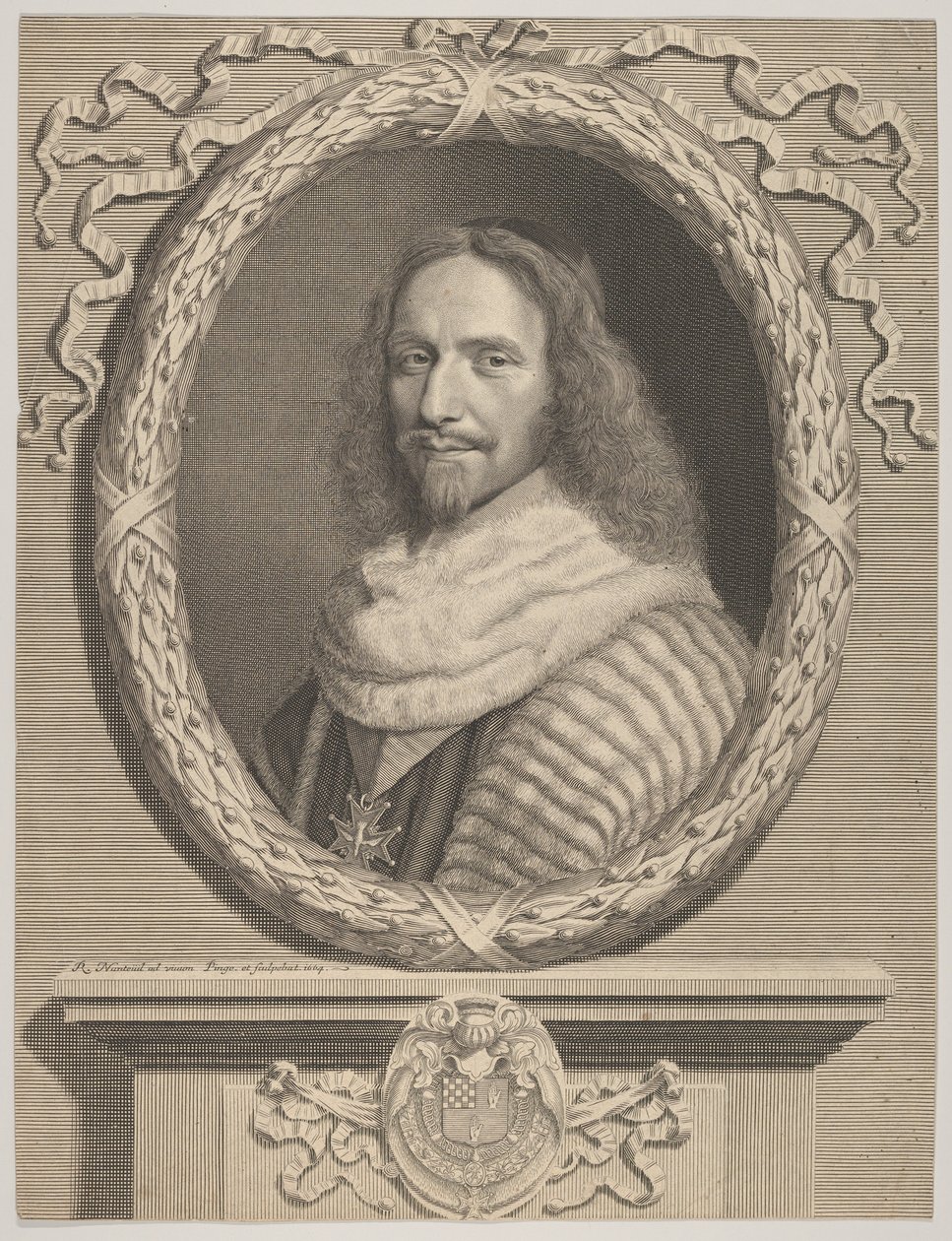 Nicolas Potier van Novion door Robert Nanteuil