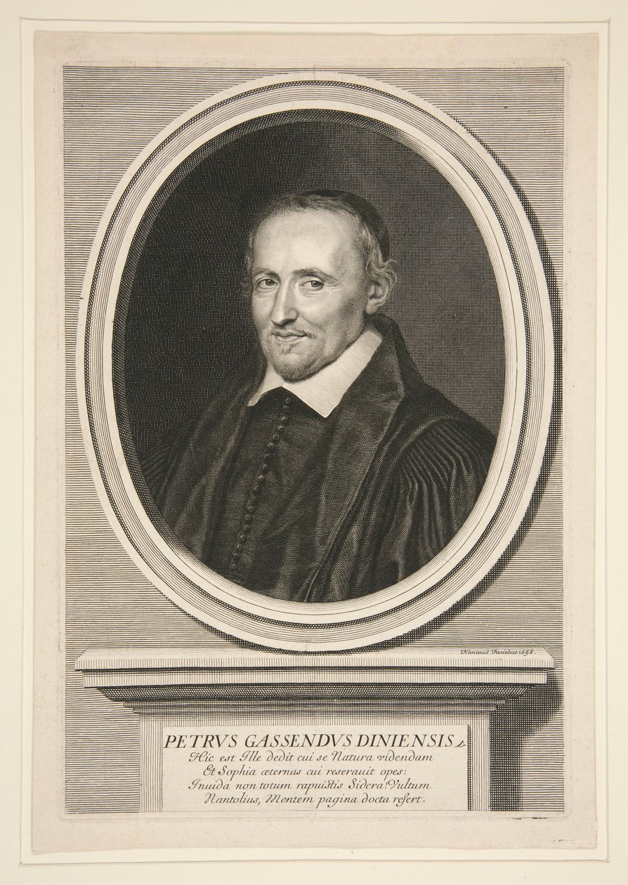 Pierre Gassendi door Robert Nanteuil