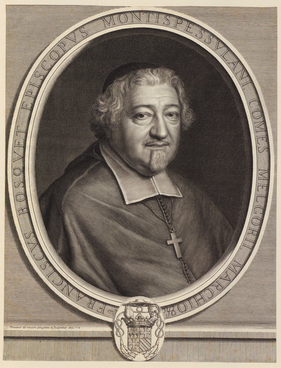 Portret van François Bousquet door Robert Nanteuil
