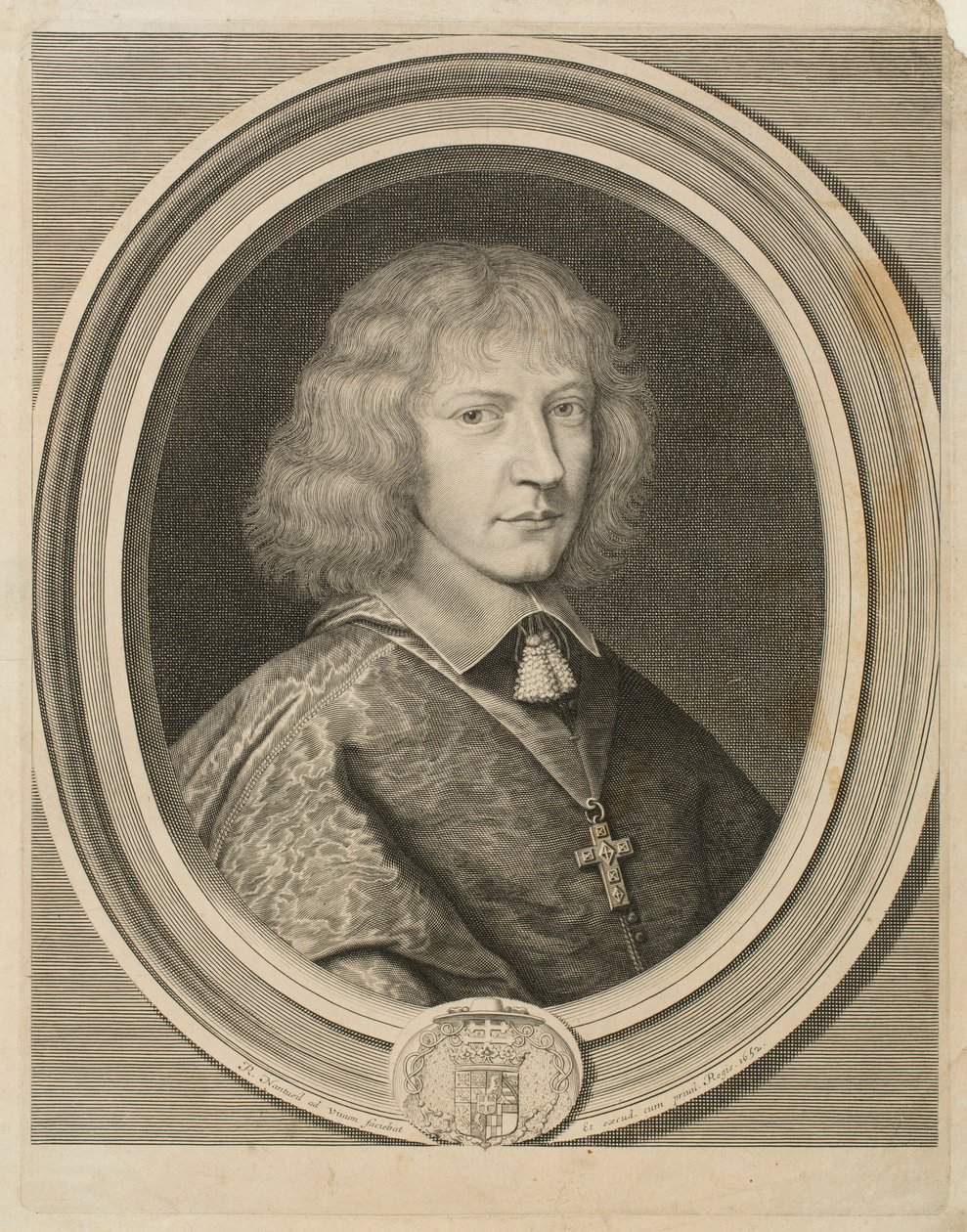 Portret van Henri II de Savoie-Nemours door Robert Nanteuil