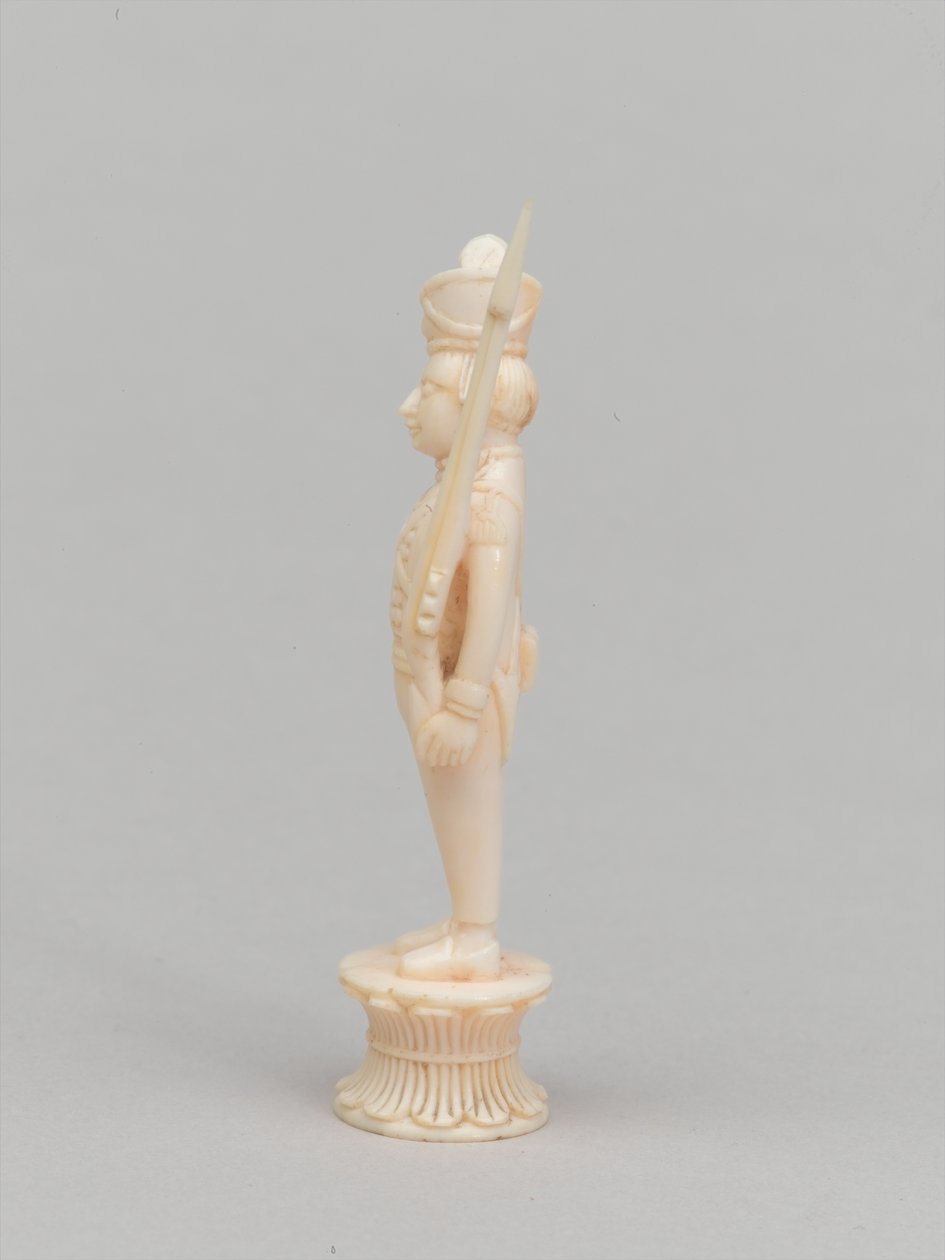 Witte pion, schaakstuk, India door Robert Noble