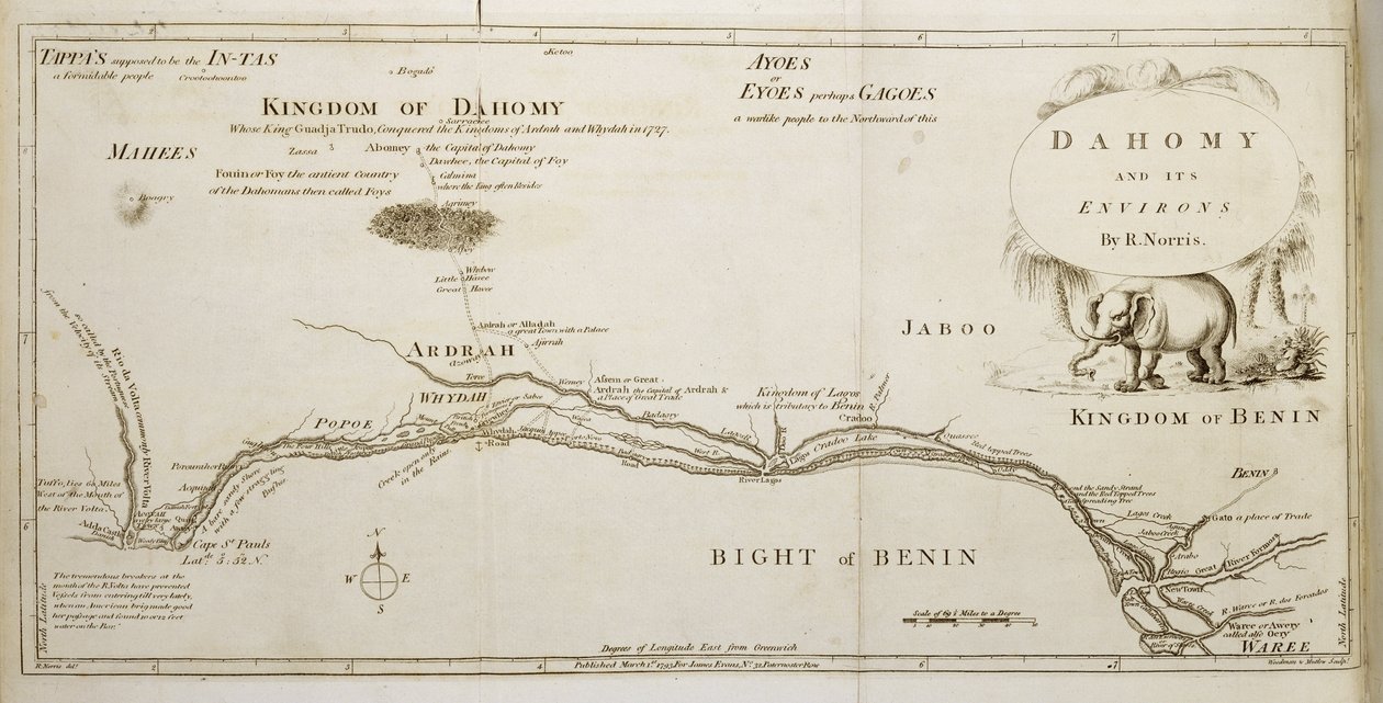 Dahomey en zijn Omgeving, uit 