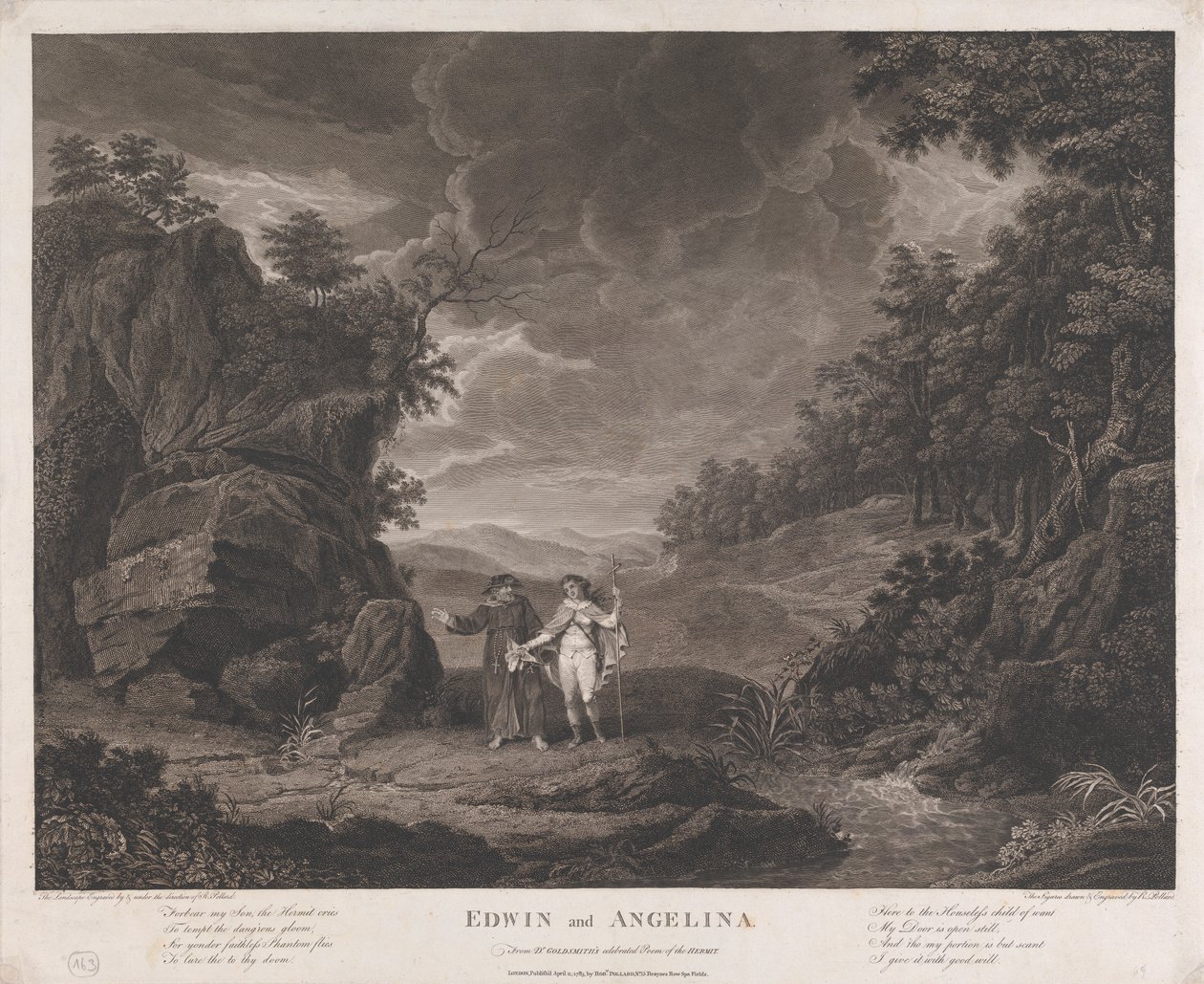 Edwin en Angelina door Robert Pollard