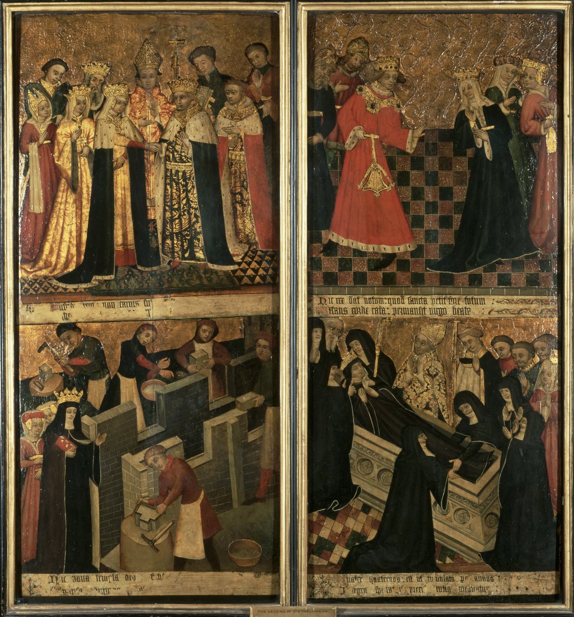 St. Etheldreda, de abdis van Ely door Robert Pygot