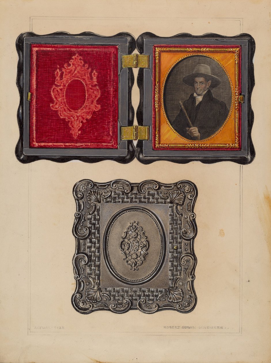 Daguerreotypie kist door Robert Schuerer