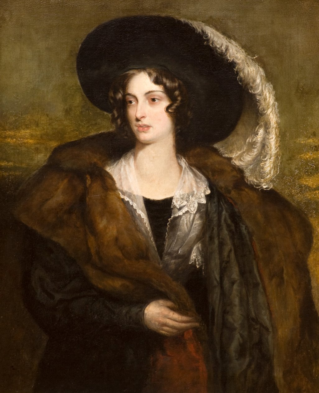 Mevrouw Hester Eliza Duncan (overleden 1834), ca. 1823-30 door Robert Scott Lauder