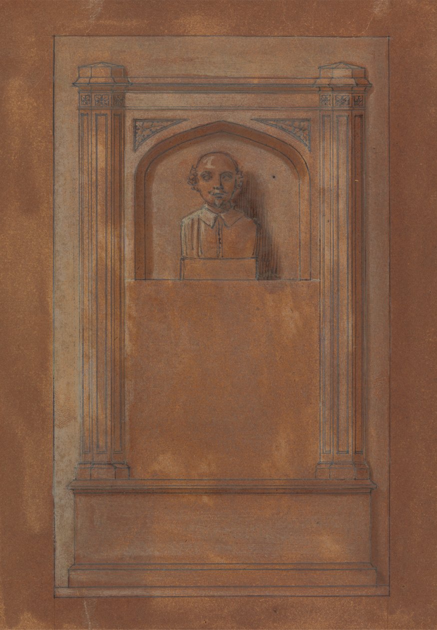 Buste van Shakespeare door Robert Smirke