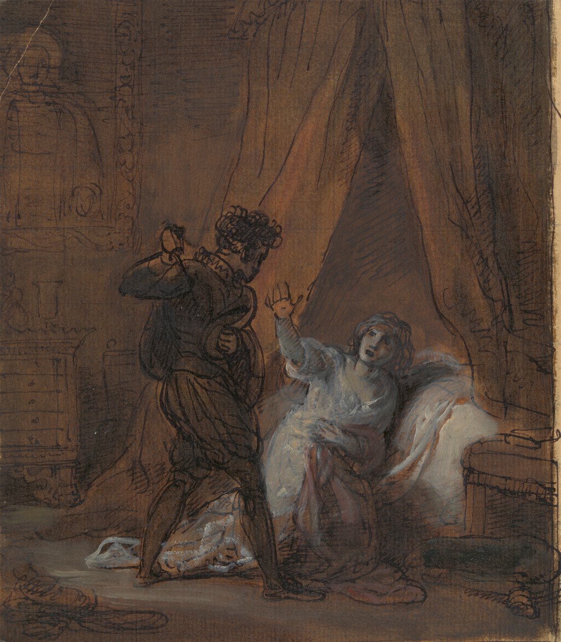 [Een van] Illustraties bij Shakespeare door Robert Smirke