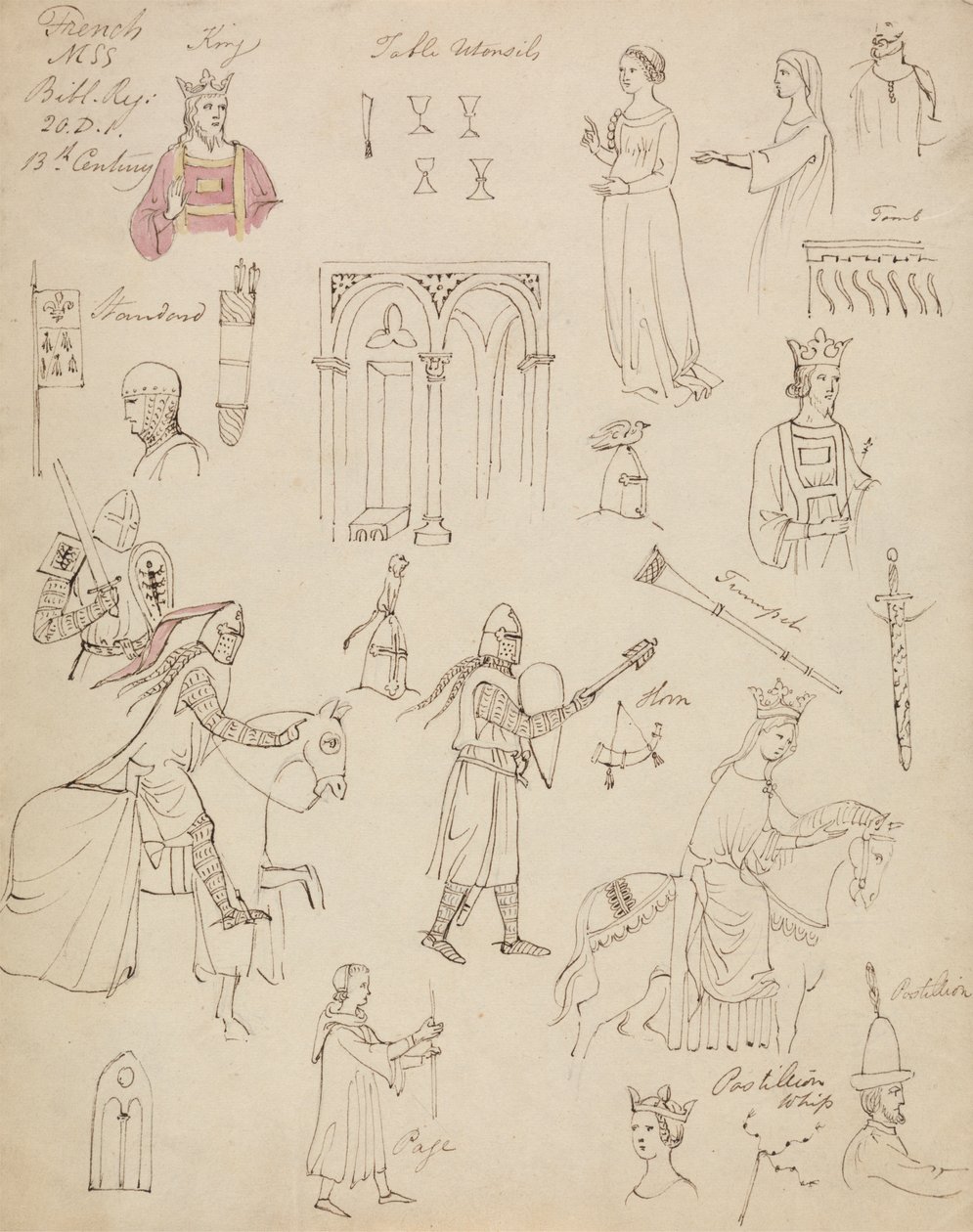Studies uit een Franse MSS Bijbelregister door Robert Smirke