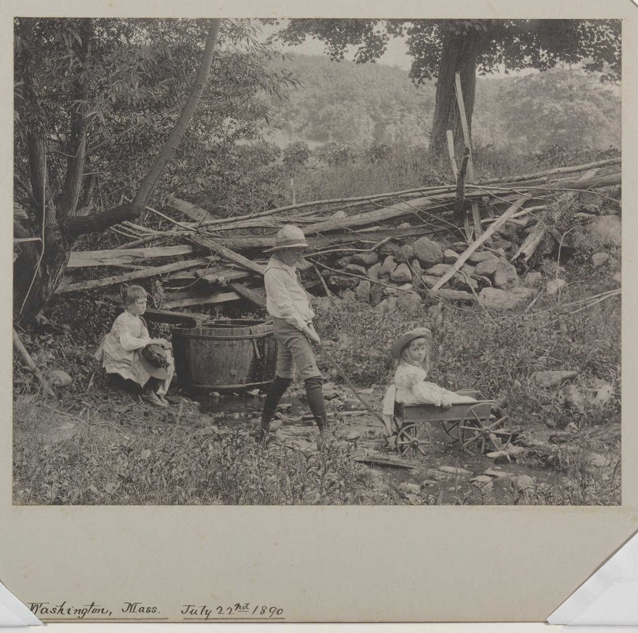 Mount Washington, Massachusetts, 22 juli 1890, 1890 door Robert Stuart Redfield