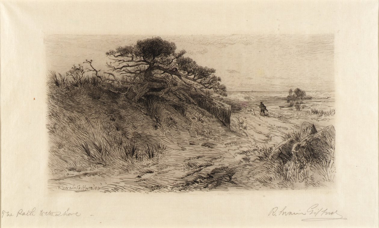 Het pad naar de kust door Robert Swain Gifford