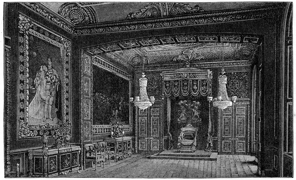 De Troonzaal, Windsor, 1880 door Robert Taylor Pritchett