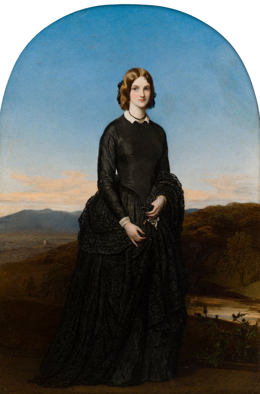 Portret van de eerbiedwaardige Selina Weld Forester, gravin van Bradford door Robert Thorburn