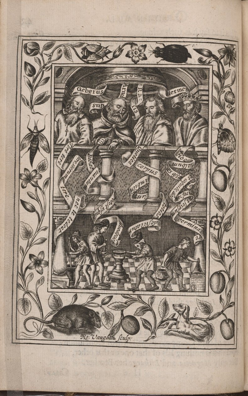 Theatrum chemicum Britannicum door Robert Vaughan