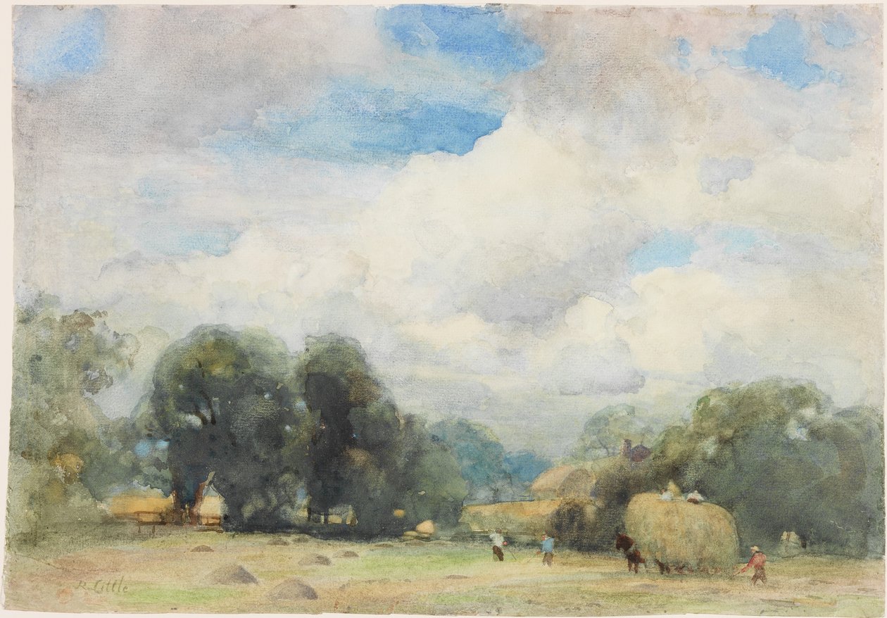 Hooien in Herefordshire door Robert W. Little