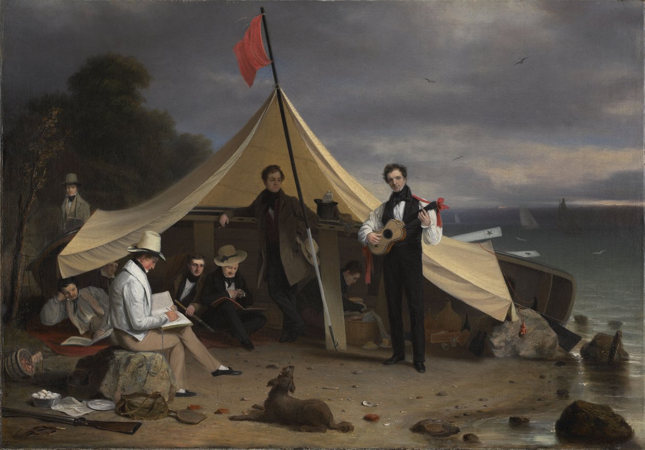 De Greenwich Boat Club door Robert Walter Weir