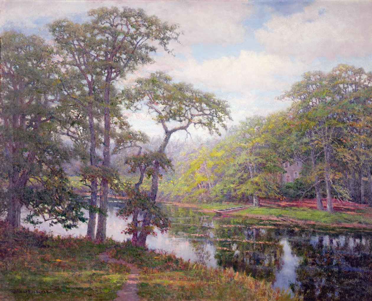 Peacedale, Rhode Island door Robert Ward van Boskerck