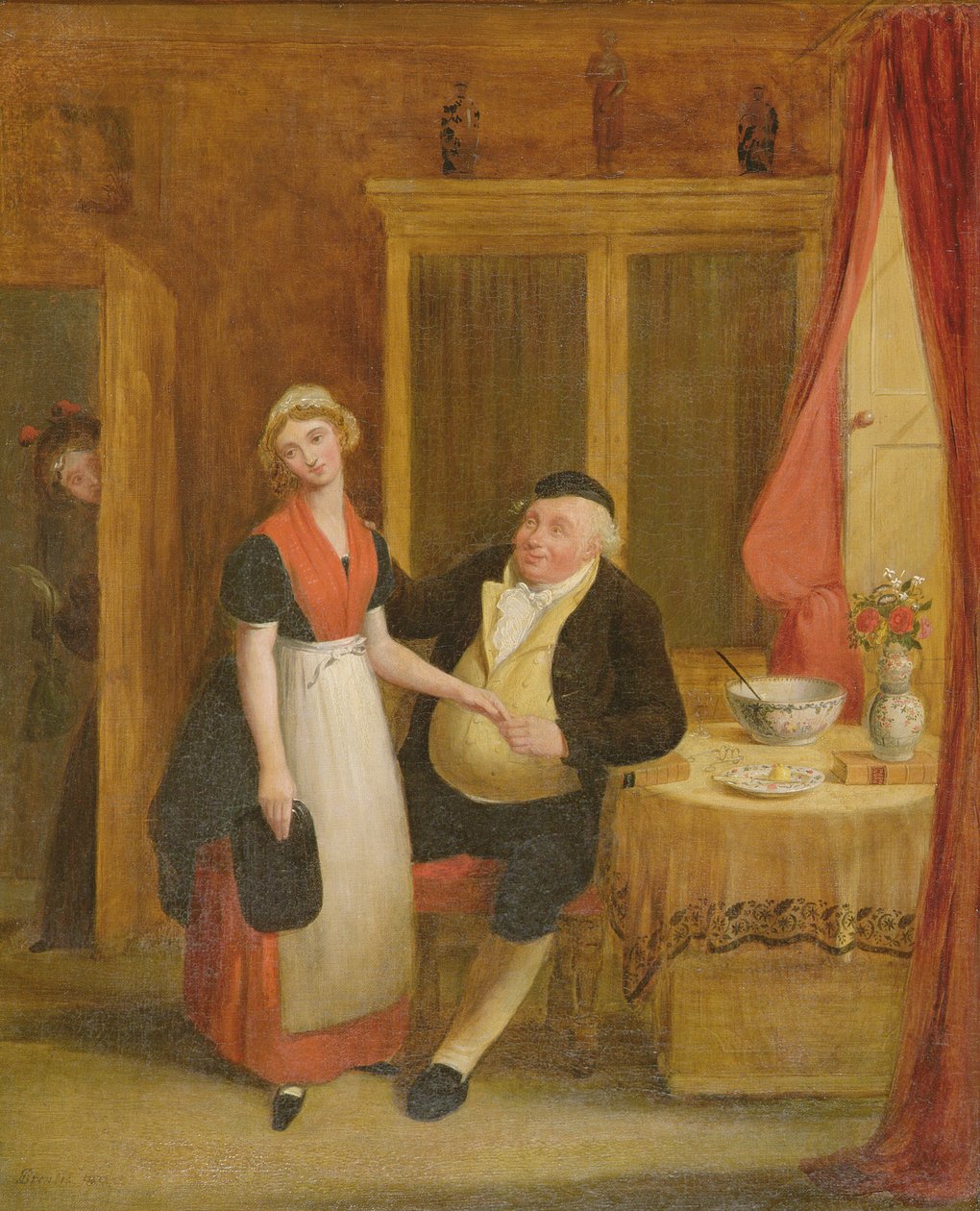 Ongewenste aandacht, 1839 door Robert William Buss