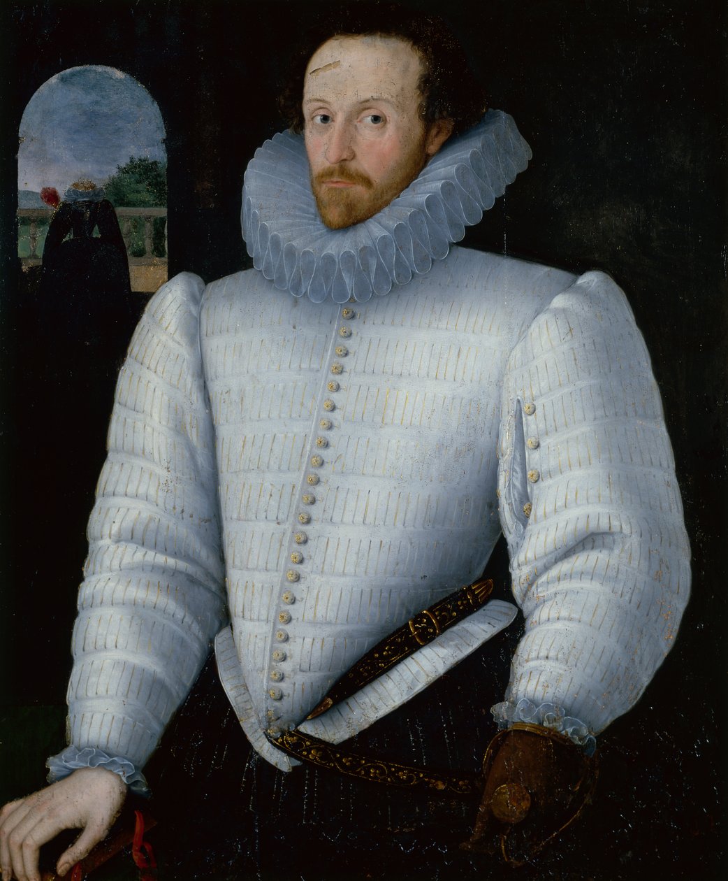 Portret van Sir Walter Raleigh door Robert the Elder Peake