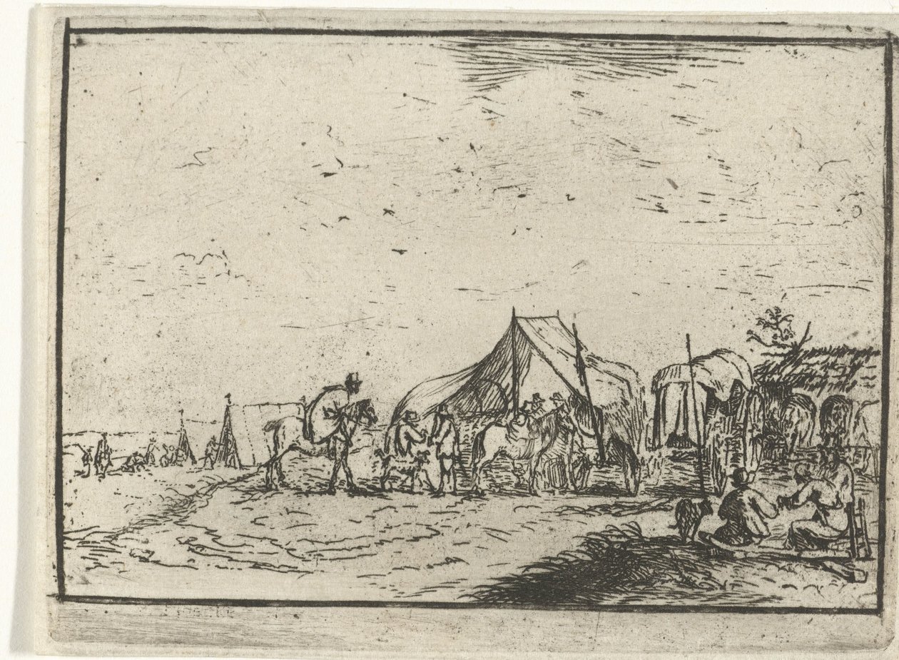 Kampement door Robert van den Hoecke