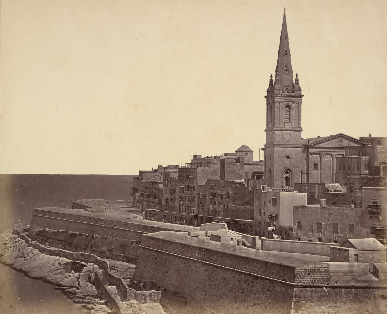 Protestantse Kerk, Malta door Robertson and Beato