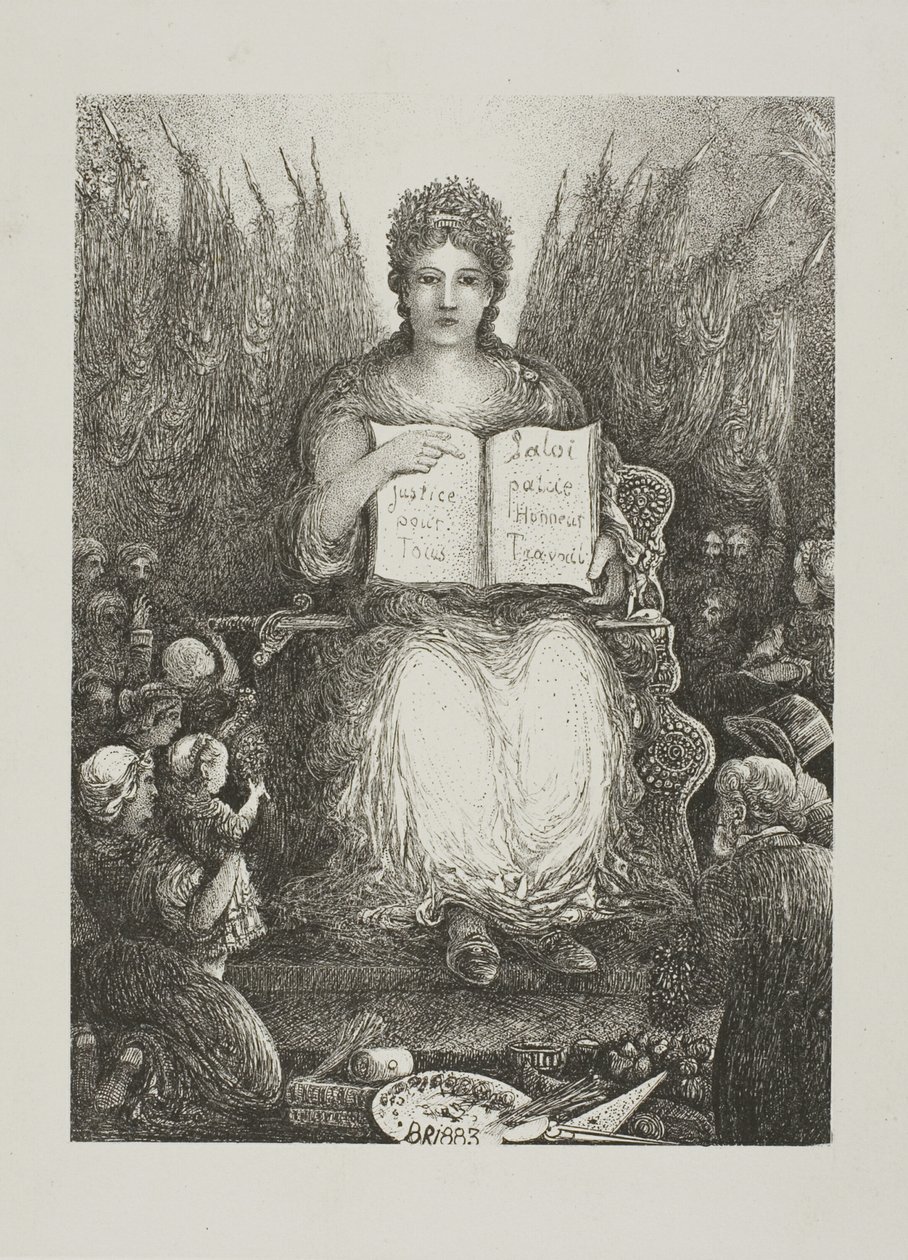 De Republiek door Rodolphe Bresdin