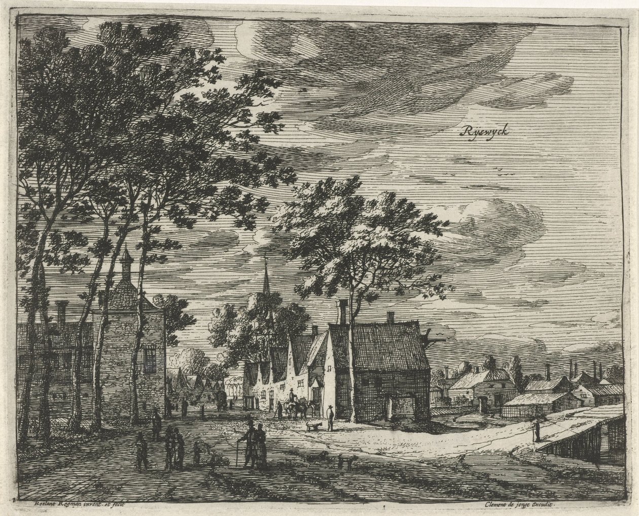Rijswijk door Roelant Roghman