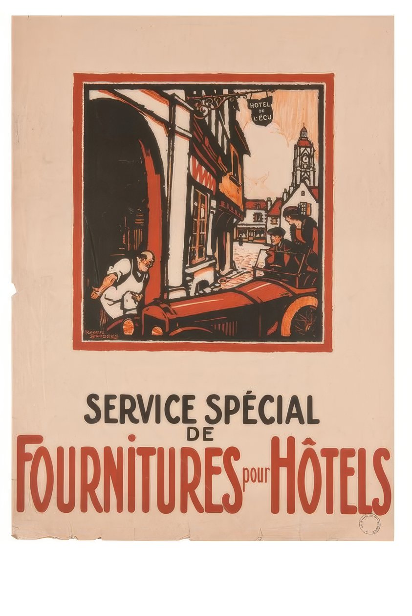 Speciaal meubilair voor hotels door Roger Broders