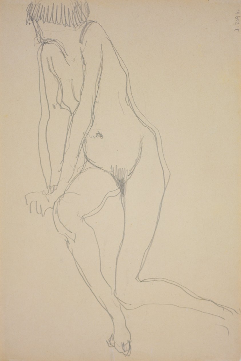 Nina Hamnett door Roger Eliot Fry
