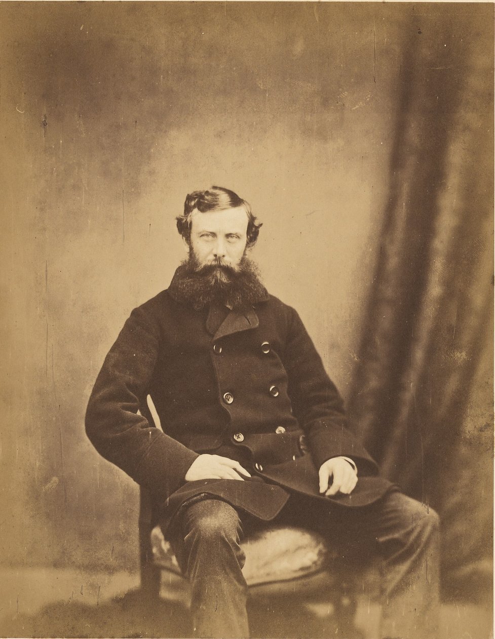 Kolonel Simmonds, R.E. door Roger Fenton