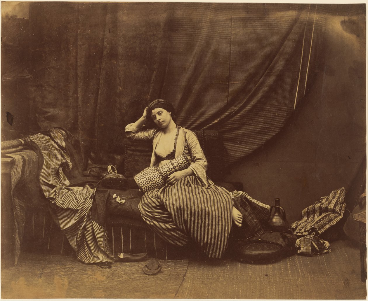 Contemplatieve odalisk door Roger Fenton