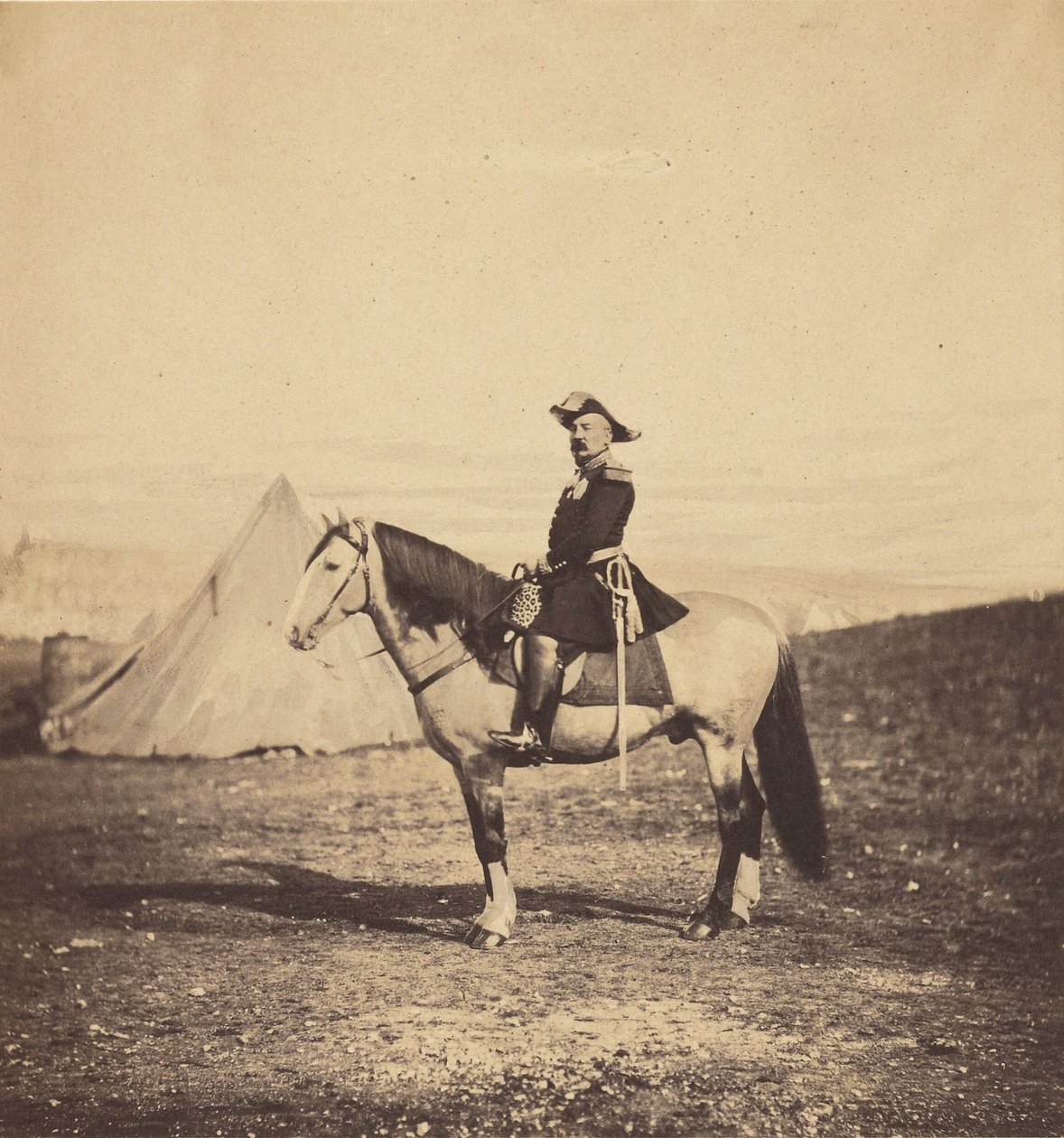 Generaal Bosquet door Roger Fenton