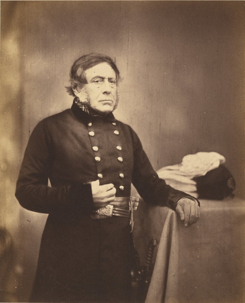 Luitenant-generaal Sir H. J. W. Bentinck, K.C.B. door Roger Fenton