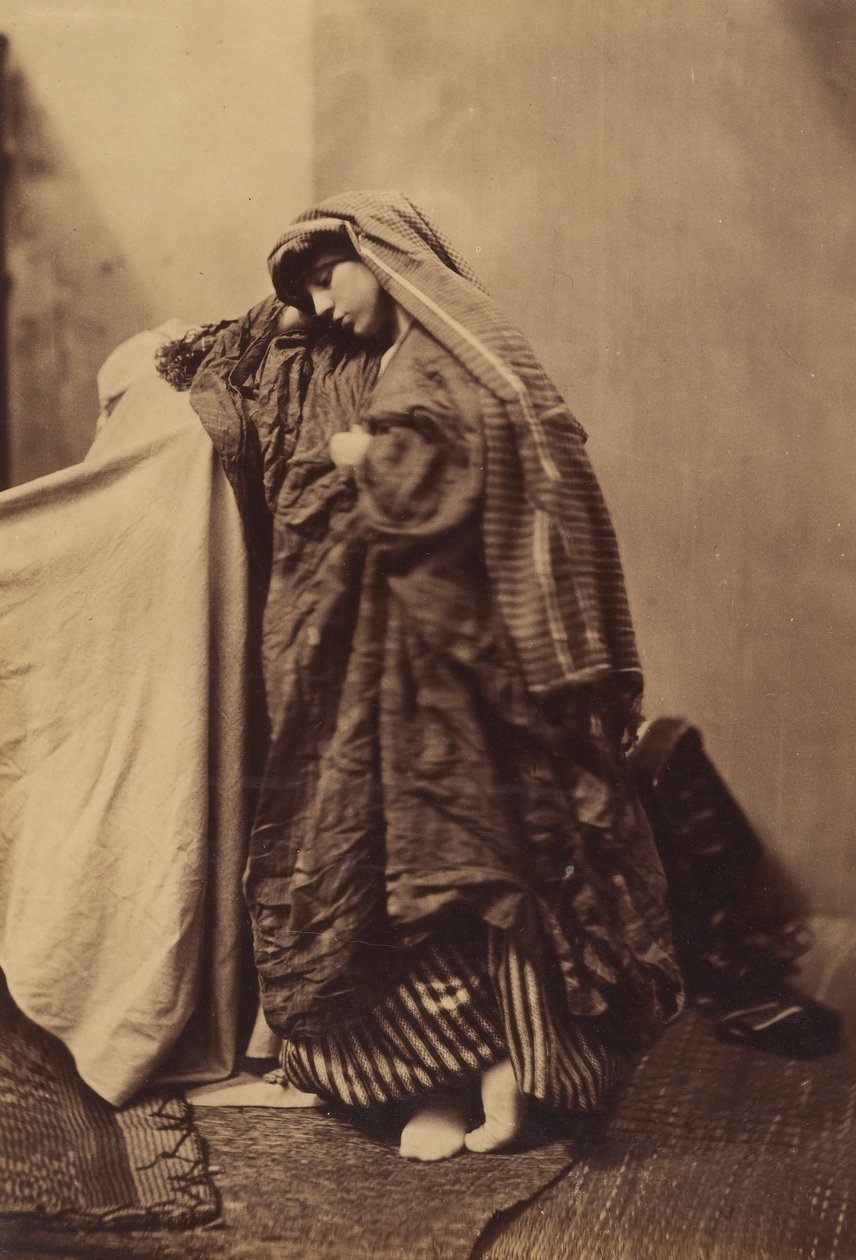 Oriëntalistische studie van een vrouw, 1858 door Roger Fenton