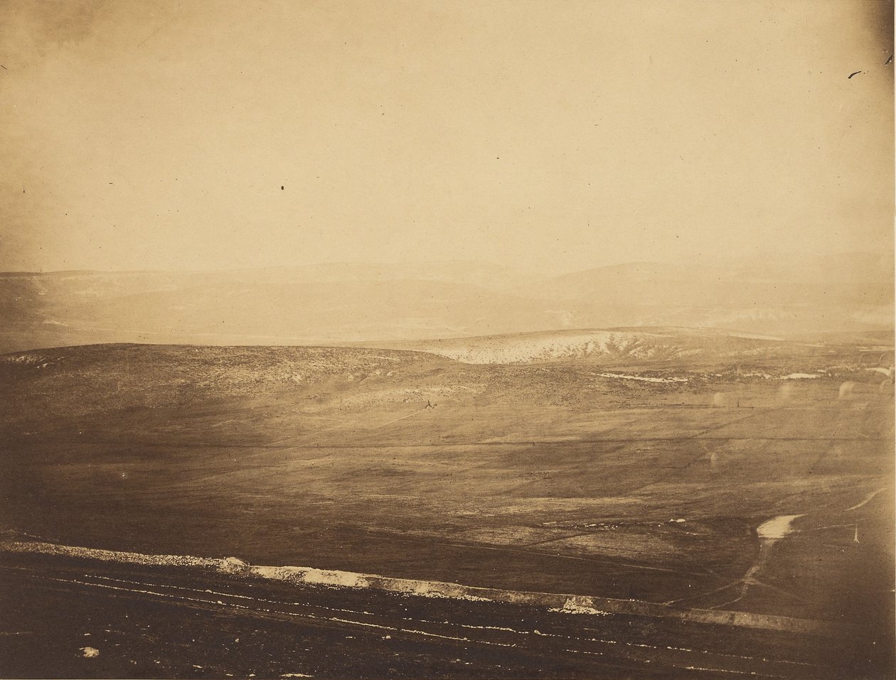 Vlakten van Balaklava door Roger Fenton