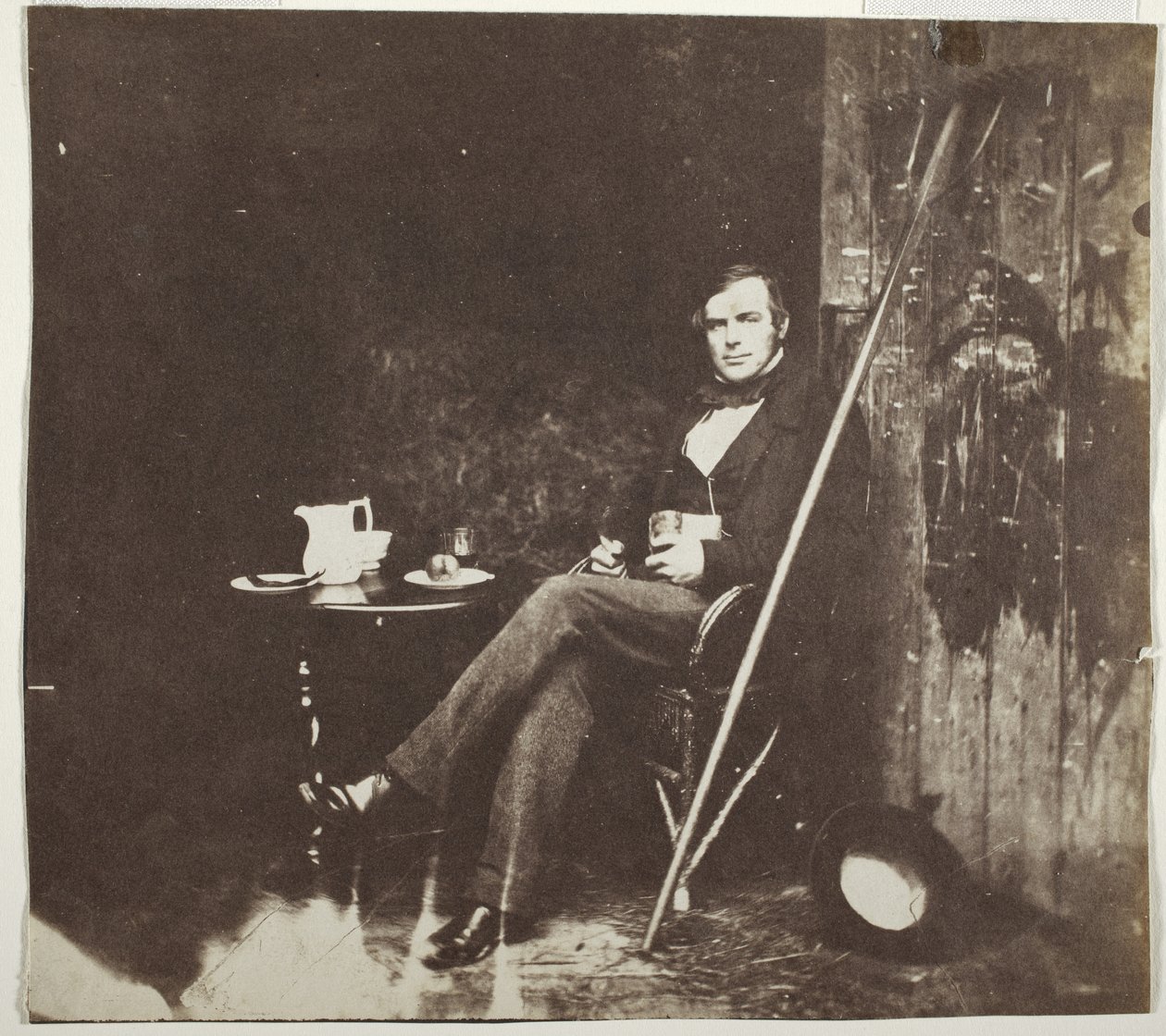 Portret van een heer door Roger Fenton