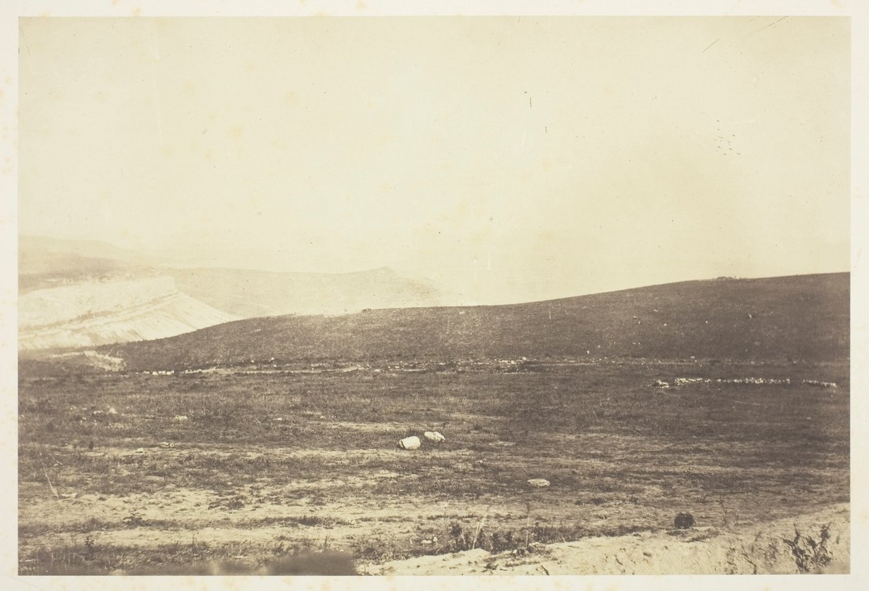 De redoute van de wacht, Inkermann door Roger Fenton