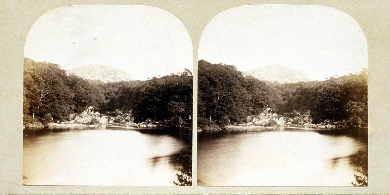 De Llyn Glas, Noord-Wales door Roger Fenton