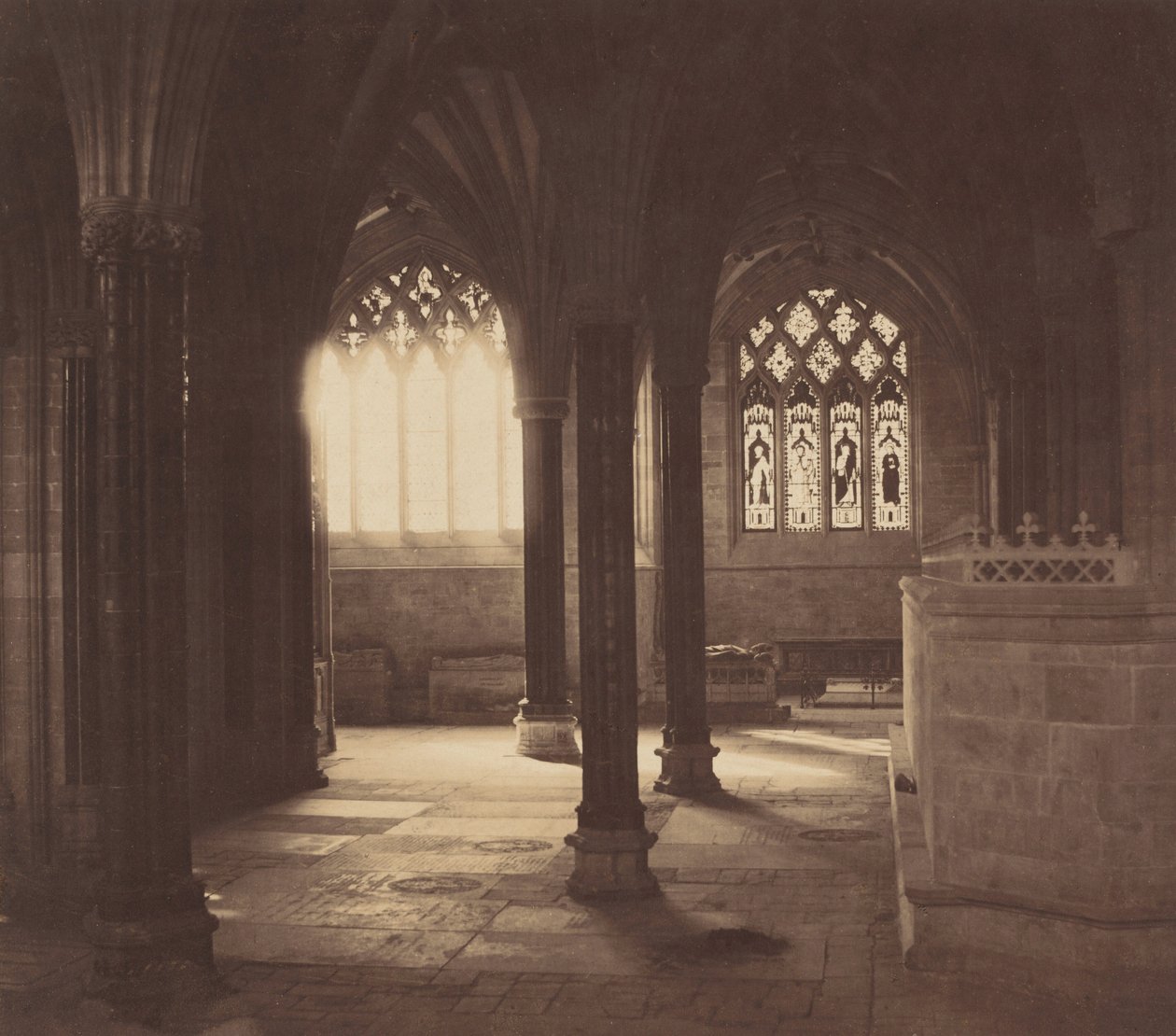 Kathedraal van Wells door Roger Fenton