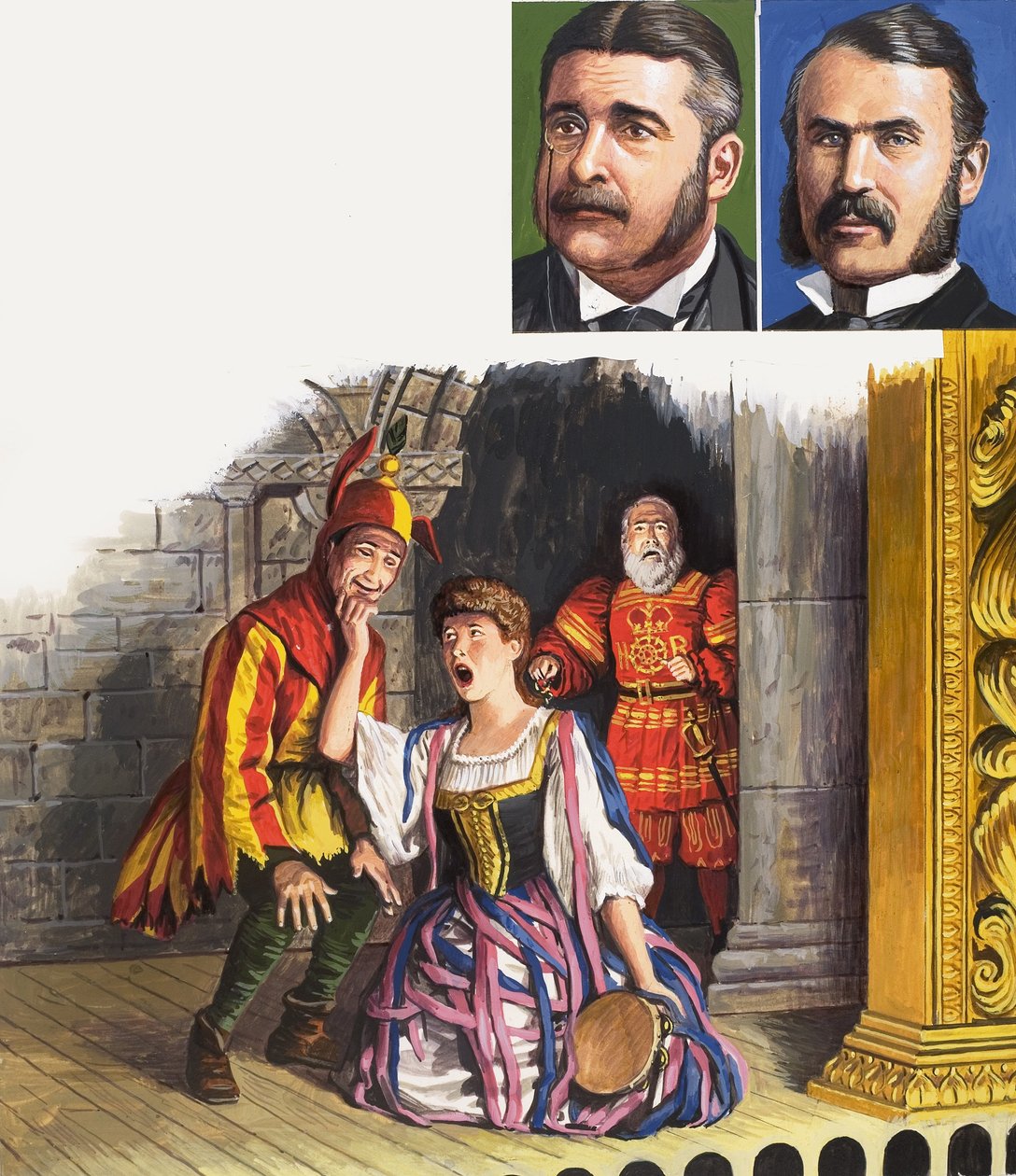 Gilbert en Sullivan door Roger Payne