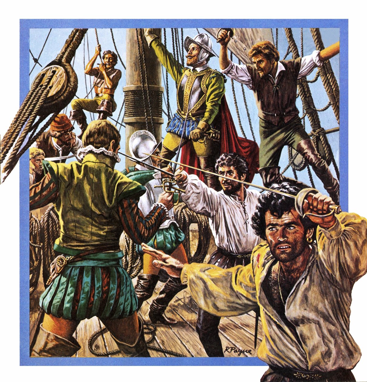 Sir Francis Drake door Roger Payne