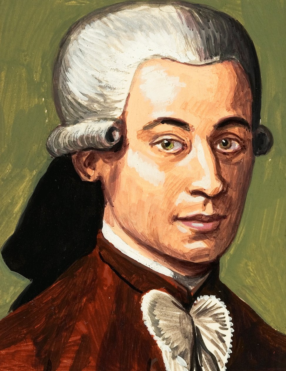 Wolfgang Amadeus Mozart door Roger Payne
