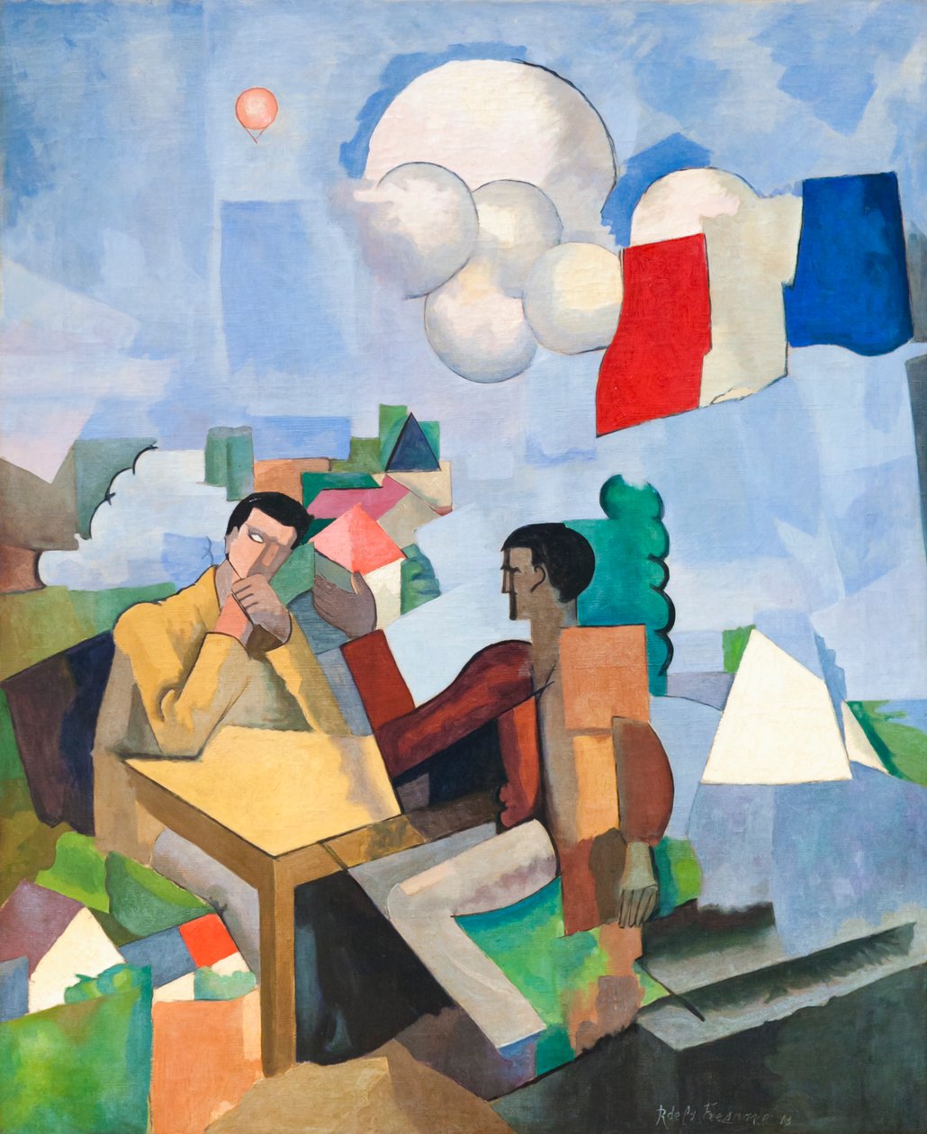 De Verovering van de Lucht door Roger de La Fresnaye