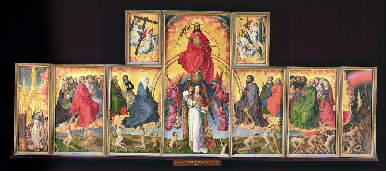 Het Laatste Oordeel, ca. 1445-50 door Rogier van der Weyden