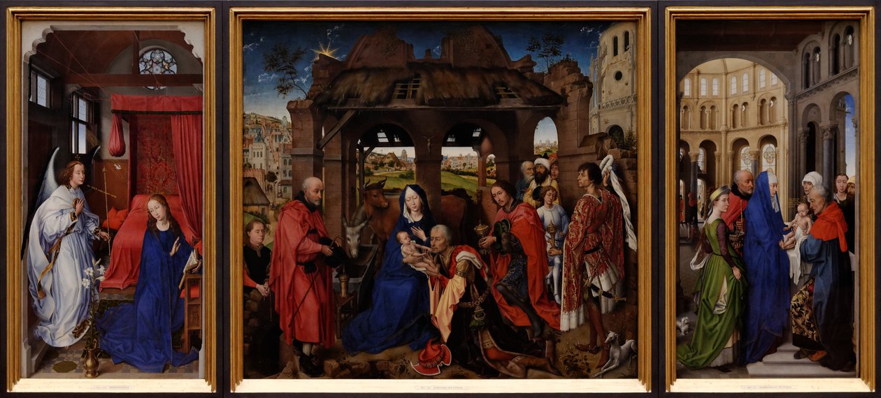 Columba Triptychon door Rogier van der Weyden