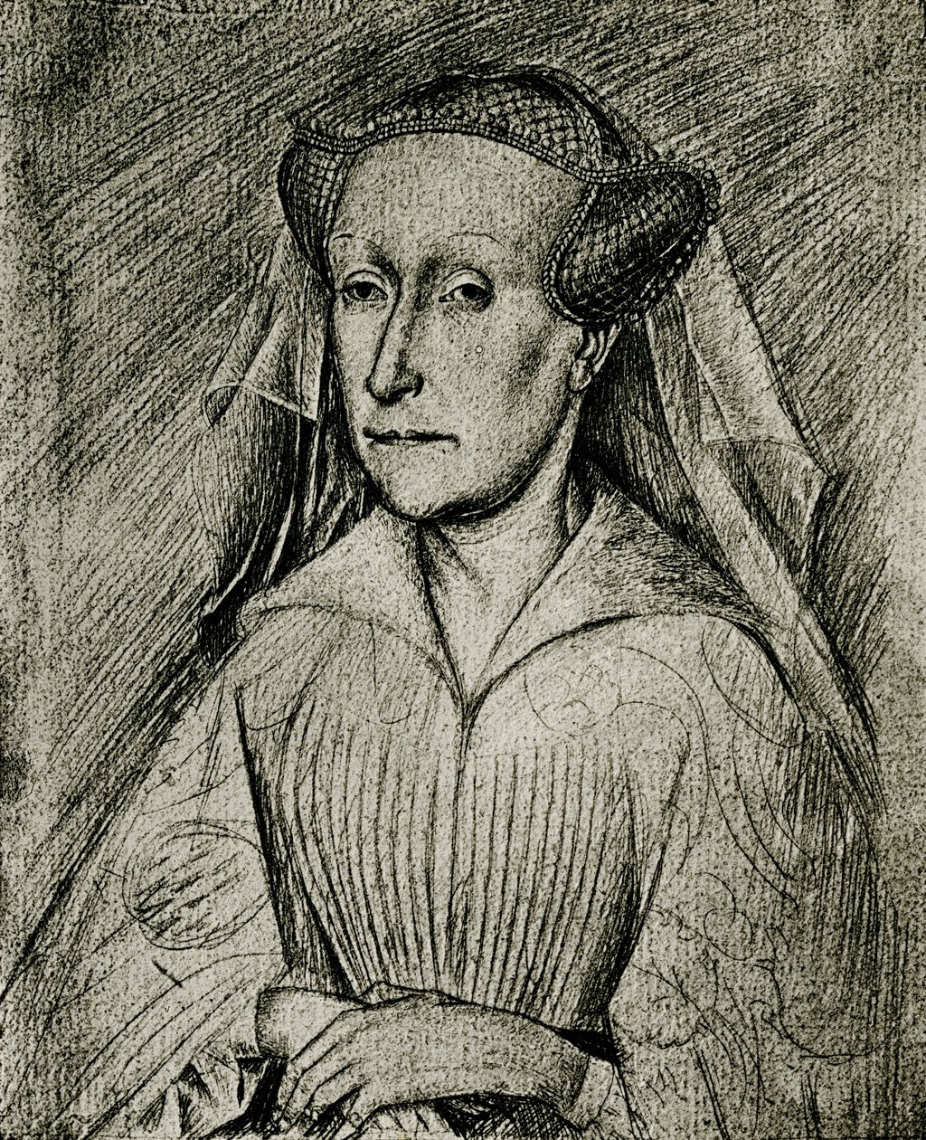 Vrouw van de kunstenaar door Rogier van der Weyden