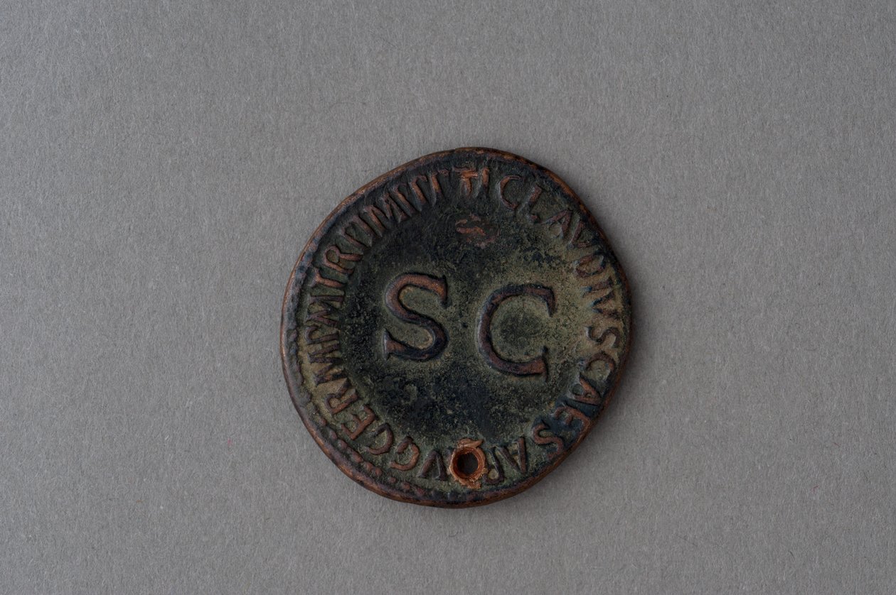 As-munt van Germanicus door Roman