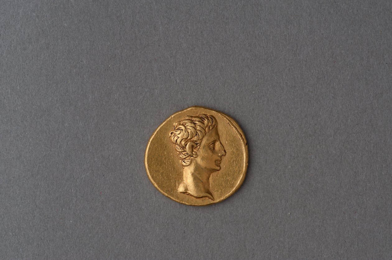 Munt van Augustus (goud) door Roman